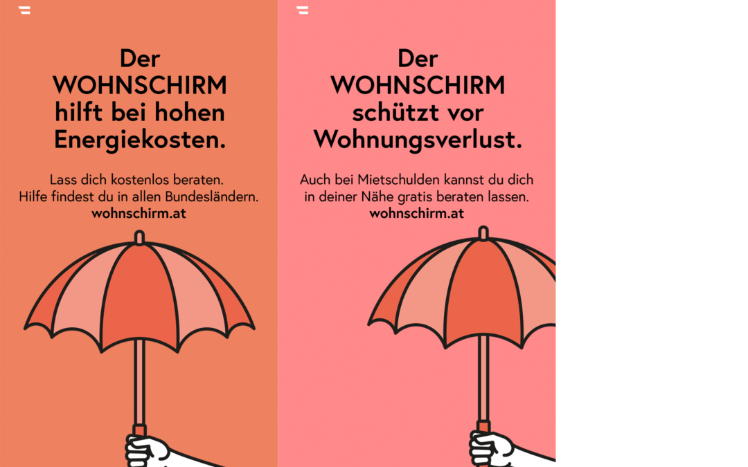 Wohnschirm hilft bei Miet- und Energieschulden