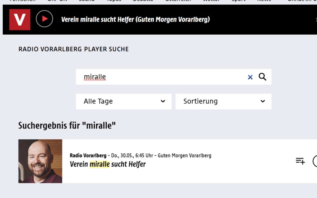„mir alle“ zu Gast bei „Guten Morgen Vorarlberg“